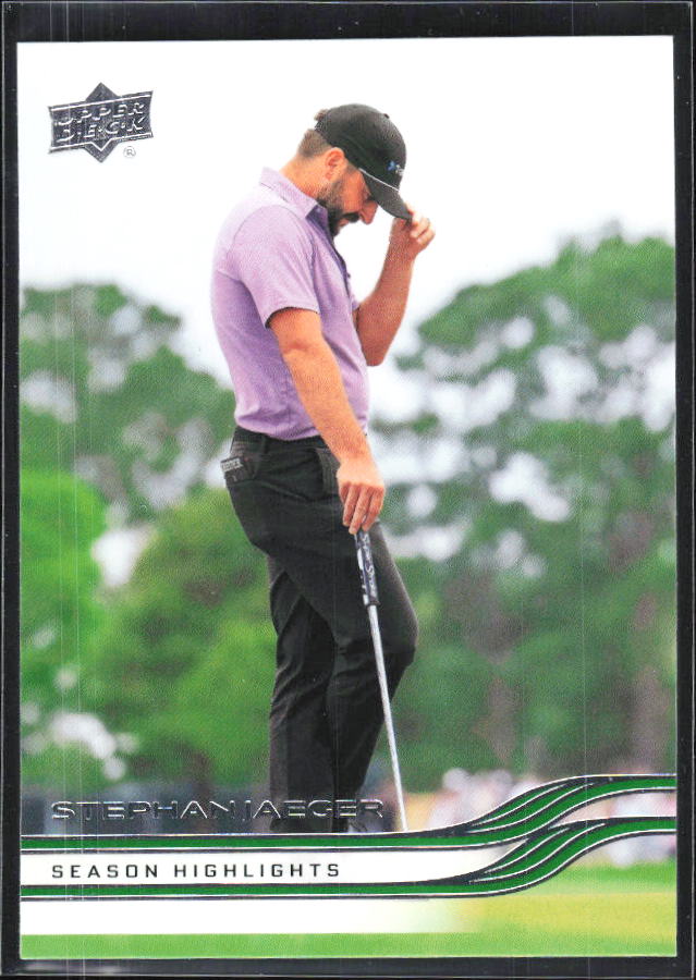 Stephan Jaeger 2026 Upper Deck Golf #70 – framsida