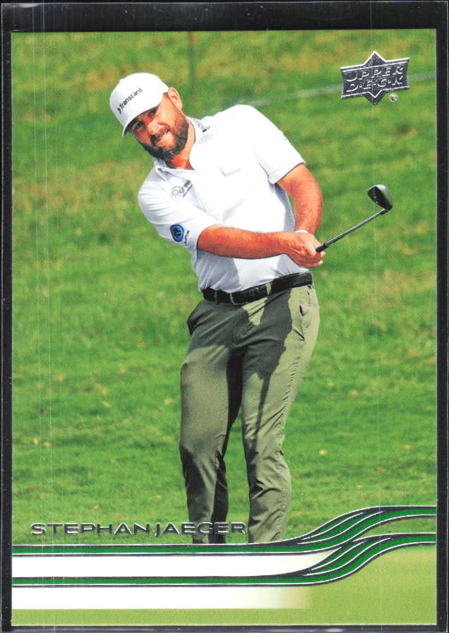 Stephan Jaeger 2026 Upper Deck Golf #40 – framsida