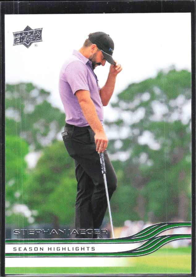 Stephan Jaeger 2026 Upper Deck Golf #70 – framsida
