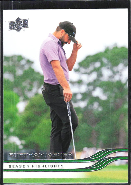 Stephan Jaeger 2026 Upper Deck Golf #70 – framsida
