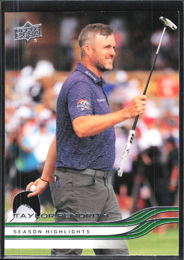Taylor Pendrith 2026 Upper Deck Golf #68 – framsida