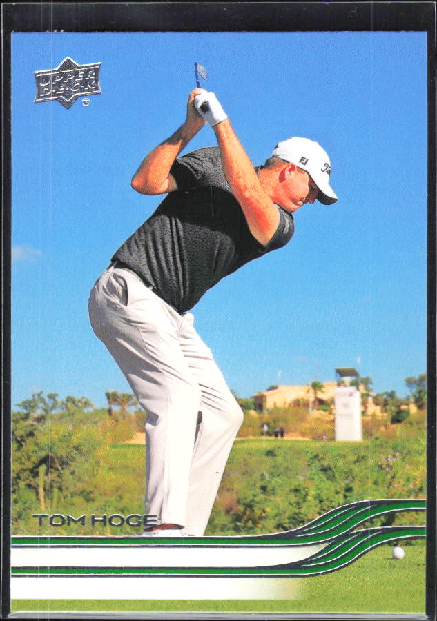 Tom Hoge 2026 Upper Deck Golf #35 – framsida