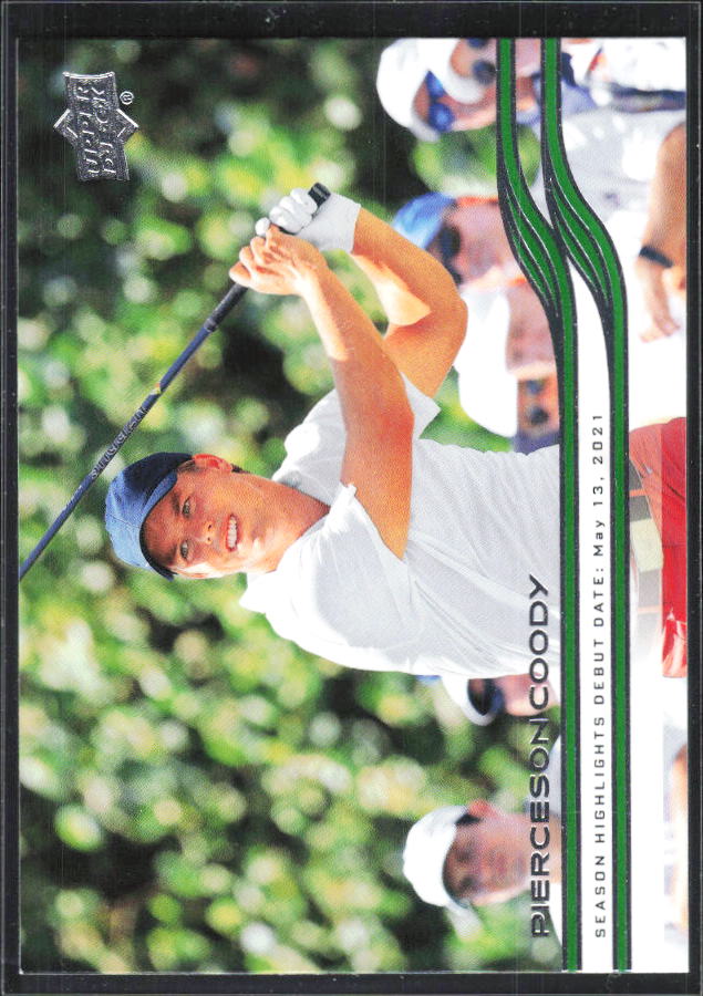 Pierceson Coody 2026 Upper Deck Golf #97 – framsida