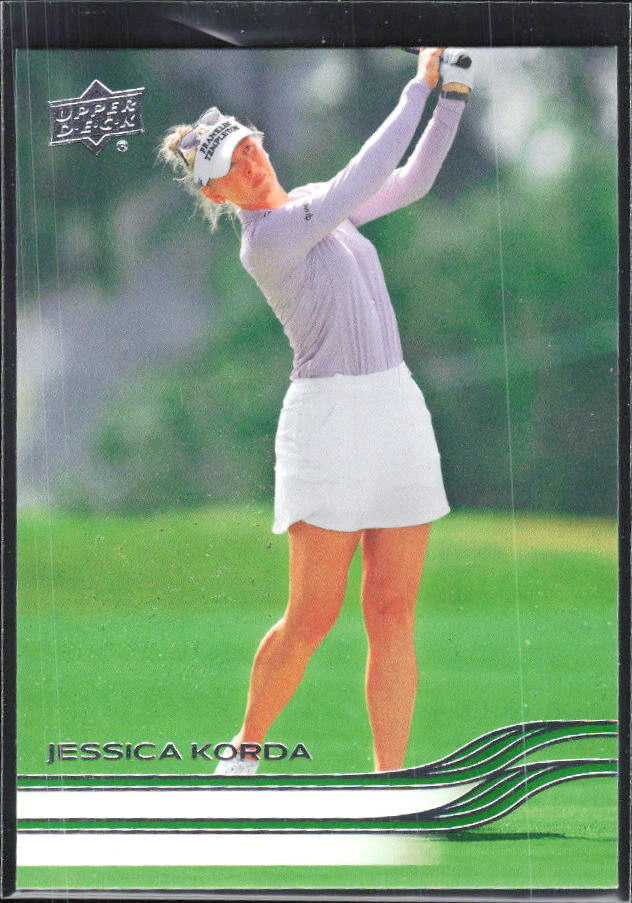 Jessica Korda 2026 Upper Deck Golf #36 – framsida