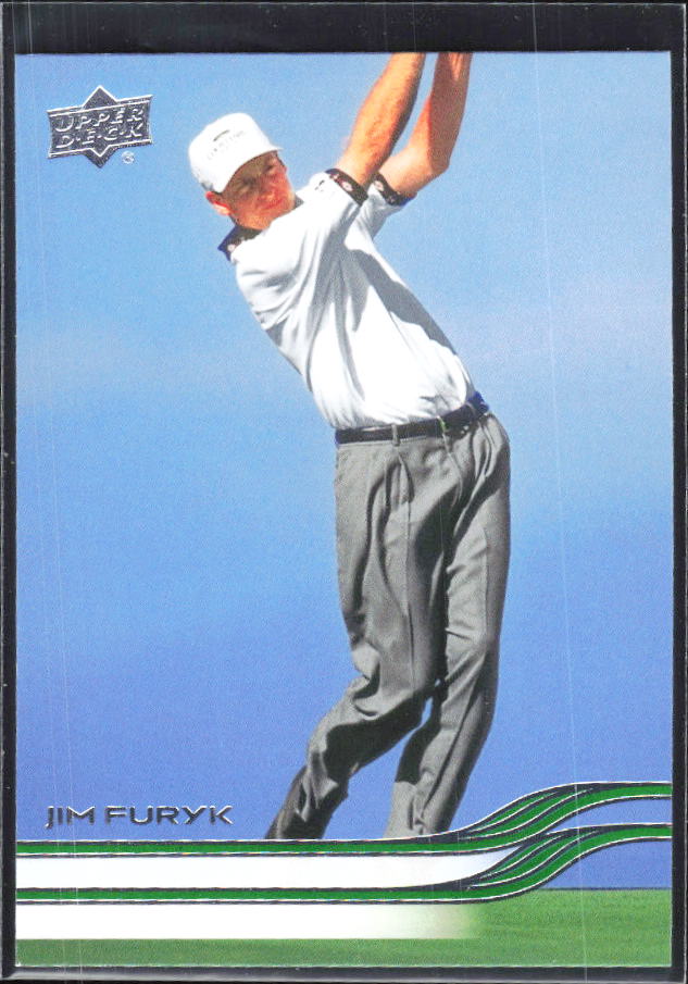 Jim Furyk 2026 Upper Deck Golf #25 – framsida