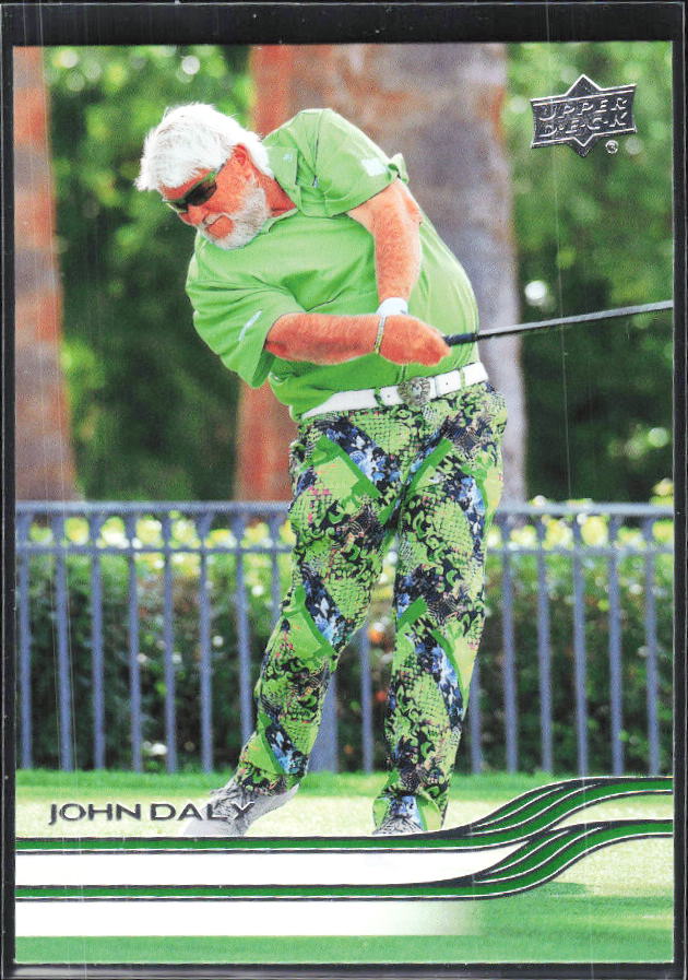 John Daly 2026 Upper Deck Golf #23 – framsida