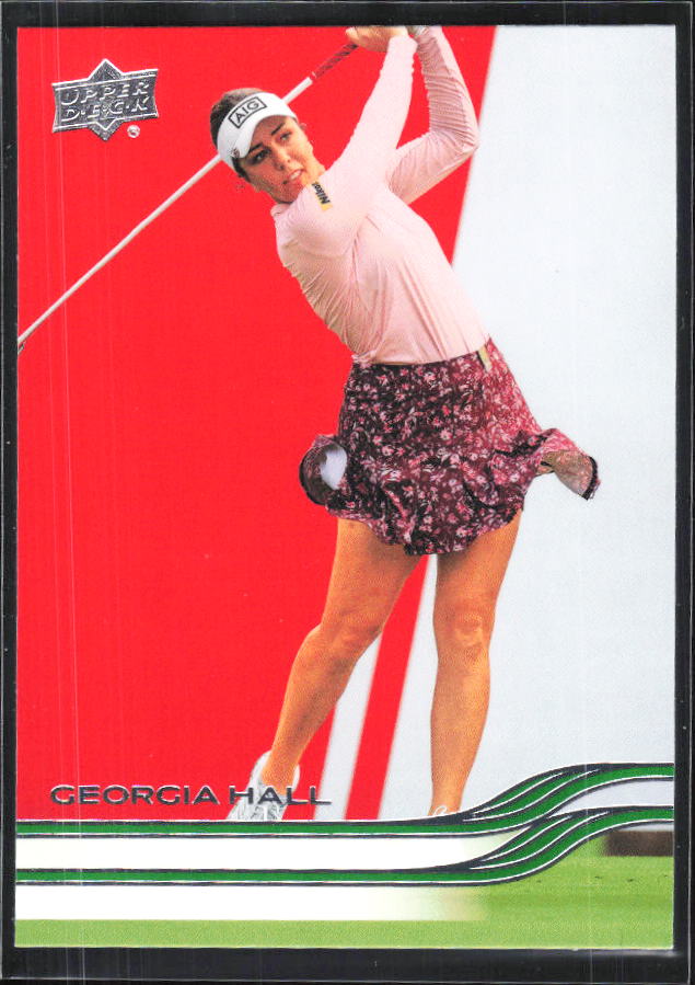 Georgia Hall 2026 Upper Deck Golf #27 – framsida