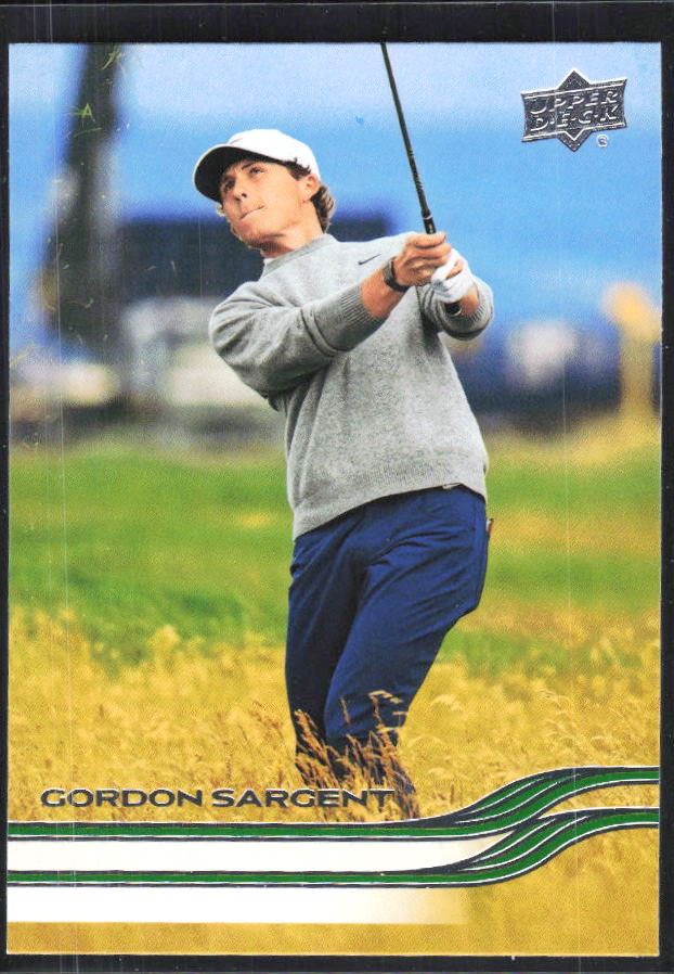 Gordon Sargent 2026 Upper Deck Golf #10 – framsida