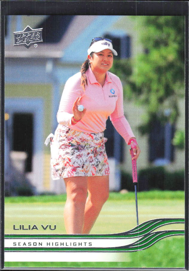 Lilia Vu 2026 Upper Deck Golf #47 – framsida