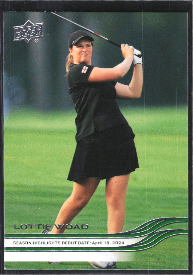 Lottie Woad 2026 Upper Deck Golf #76 – framsida