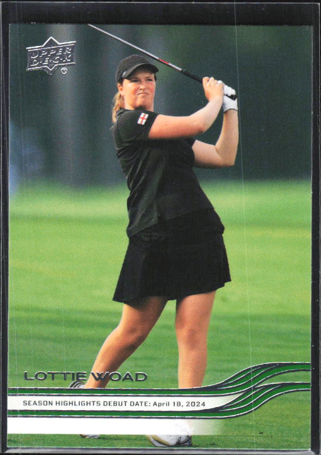 Lottie Woad 2026 Upper Deck Golf #76 – framsida