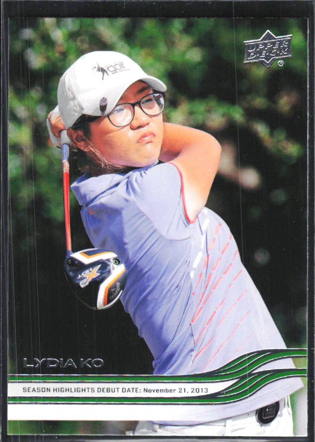Lydia Ko 2026 Upper Deck Golf #74 – framsida