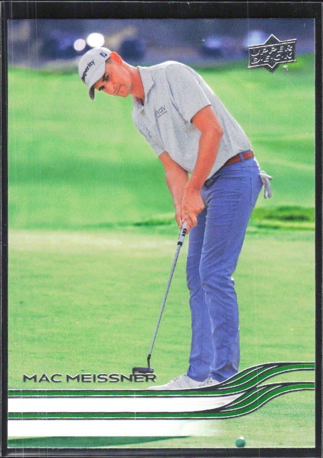 Mac Meissner 2026 Upper Deck Golf #32 – framsida