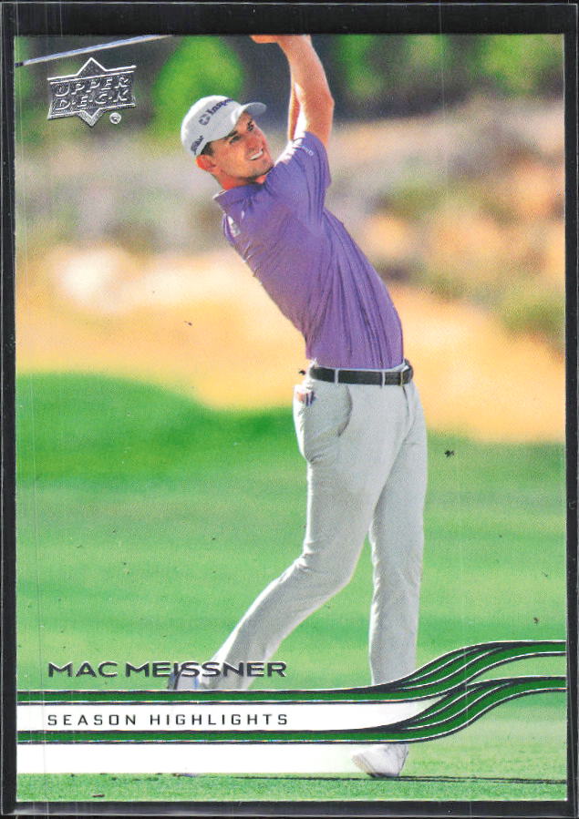 Mac Meissner 2026 Upper Deck Golf #64 – framsida