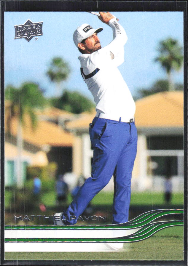 Matthieu Pavon 2026 Upper Deck Golf #39 – framsida