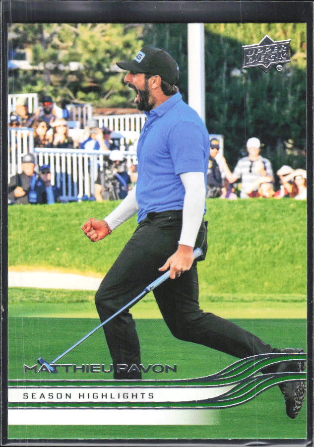 Matthieu Pavon 2026 Upper Deck Golf #69 – framsida