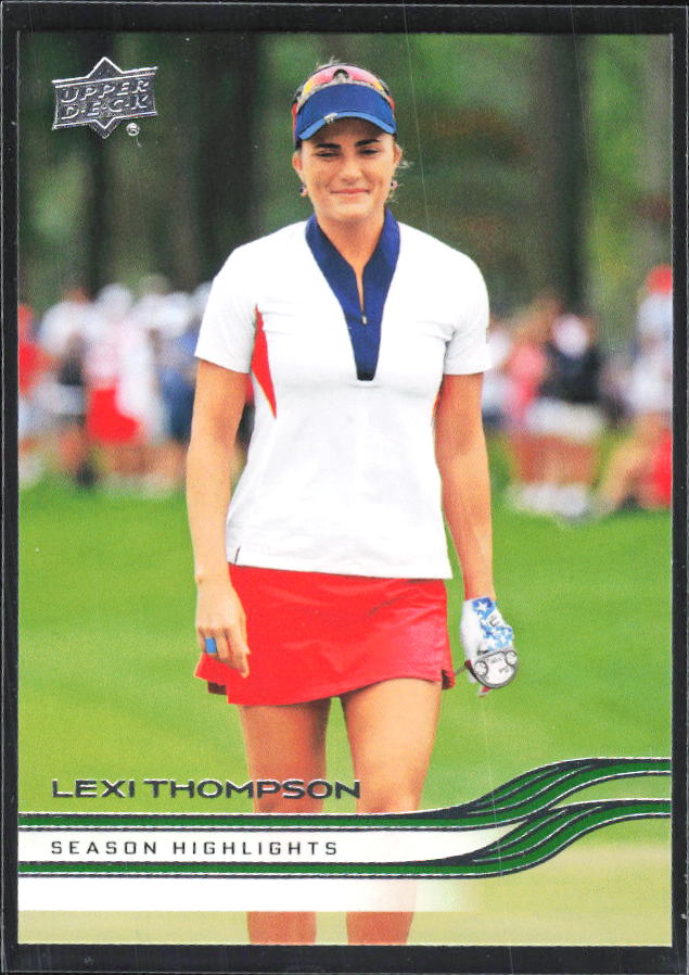 Lexi Thompson 2026 Upper Deck Golf #56 – framsida