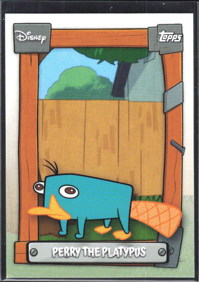 Perry the Platypus 2026 Disney Neon Phineas & Ferb #P&F-5 – framsida