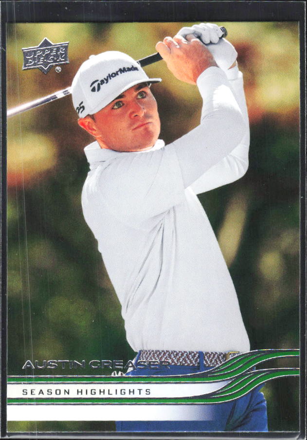 Austin Greaser 2026 Upper Deck Golf #58 – framsida