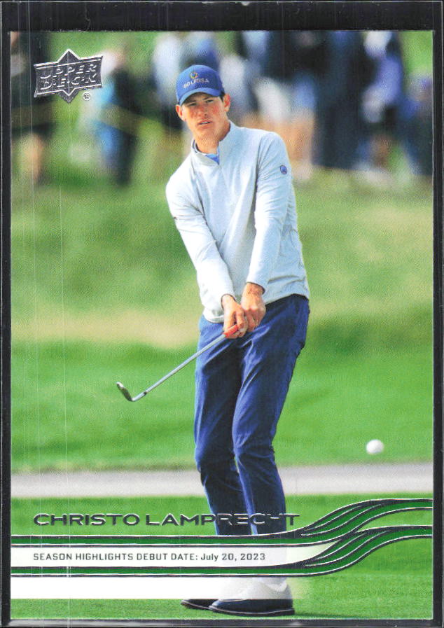 Christo Lamprecht 2026 Upper Deck Golf #93 – framsida