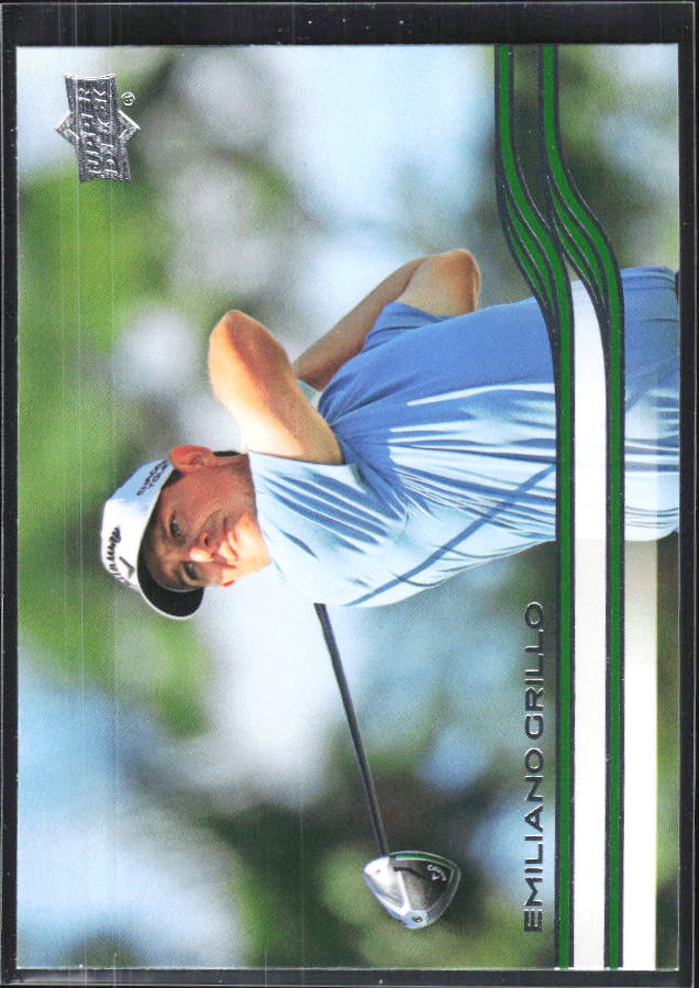 Emiliano Grillo 2026 Upper Deck Golf #26 – framsida