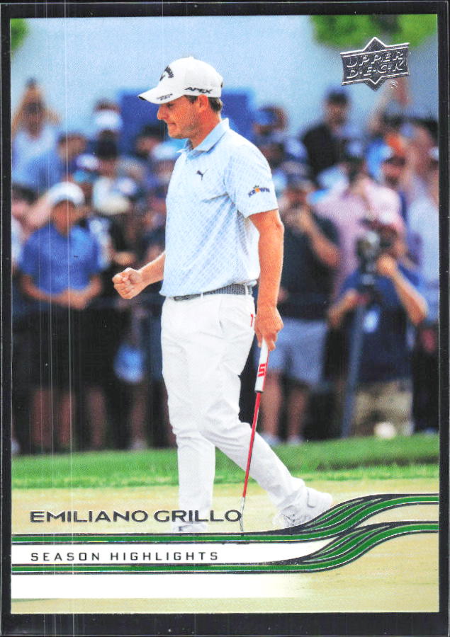 Emiliano Grillo 2026 Upper Deck Golf #59 – framsida