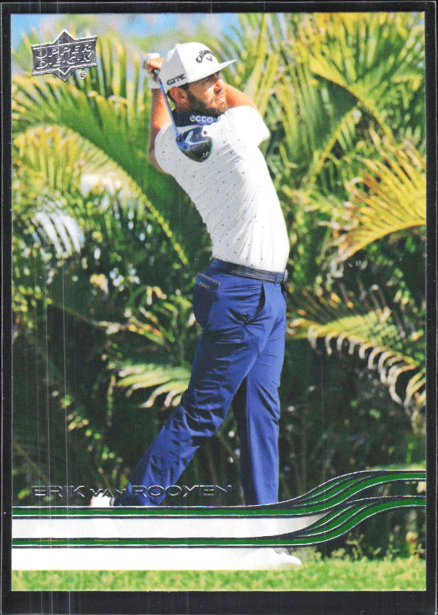 Erik van Rooyen 2026 Upper Deck Golf #18 – framsida