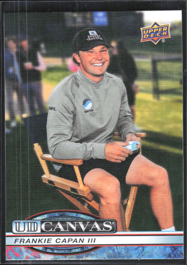 Frankie Capan III 2026 Upper Deck Golf UD Canvas #C-34 – framsida