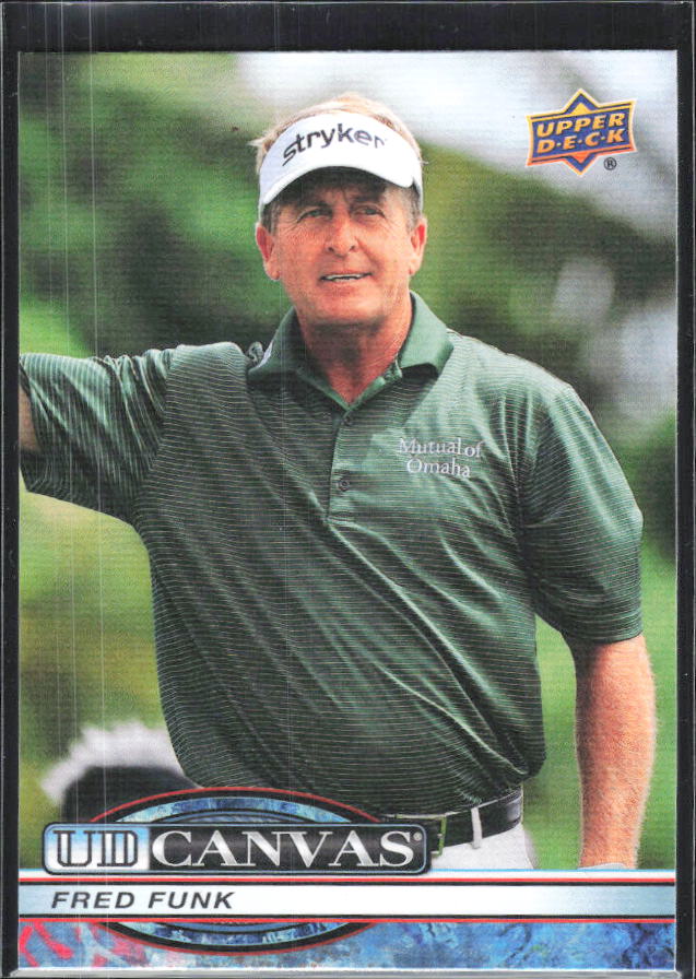 Fred Funk 2026 Upper Deck Golf UD Canvas #C-18 – framsida