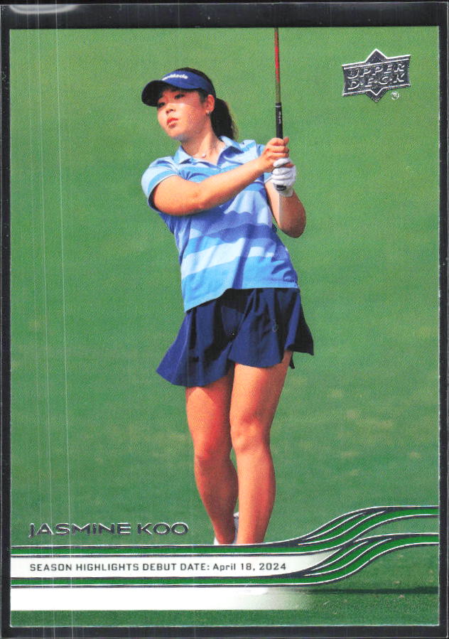 Jasmine Koo 2026 Upper Deck Golf #89 – framsida