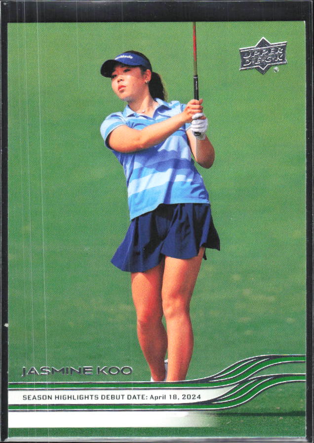 Jasmine Koo 2026 Upper Deck Golf #89 – framsida