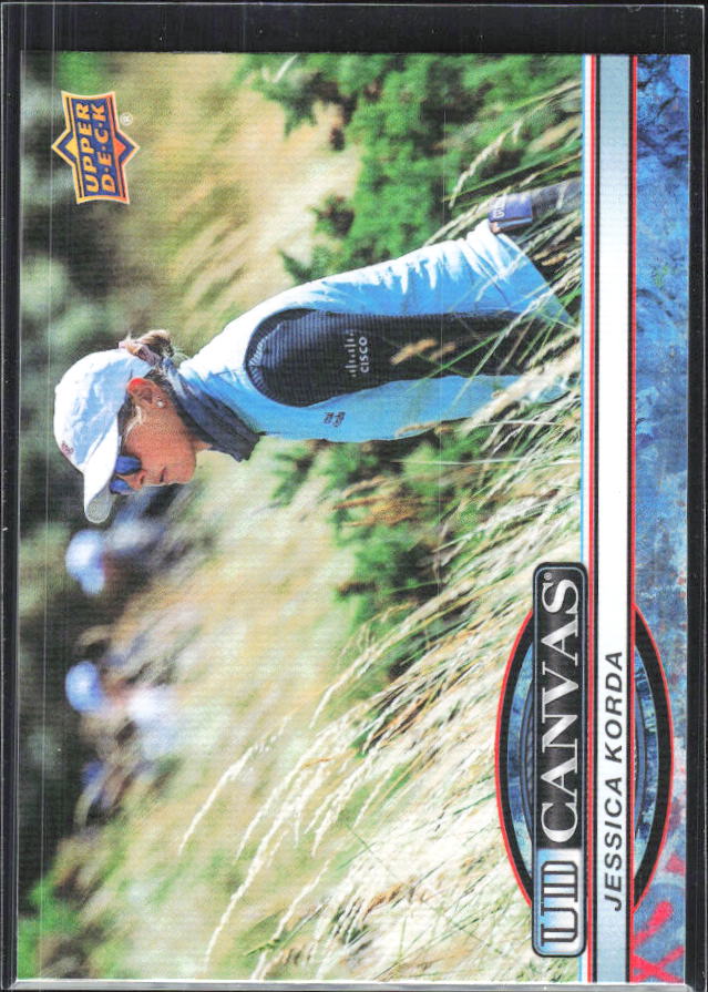 Jessica Korda 2026 Upper Deck Golf UD Canvas #C-26 – framsida