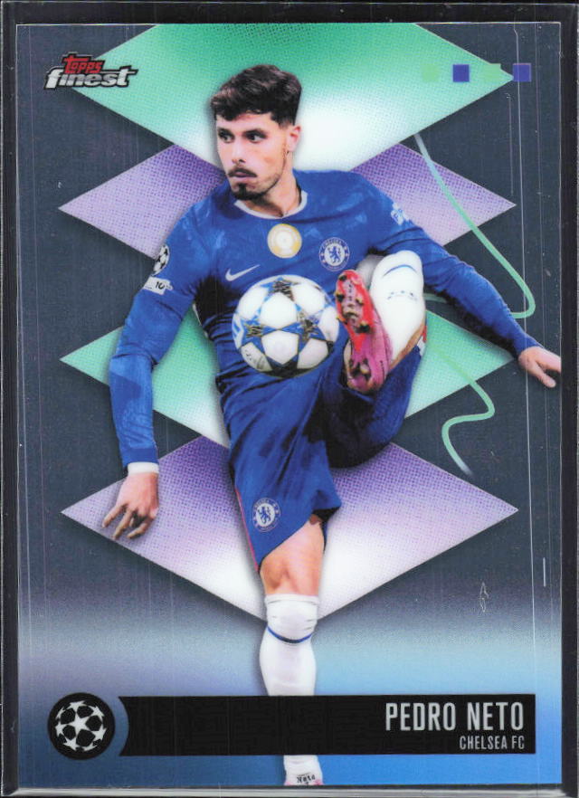 Pedro Neto 2025-26 Finest UEFA Rare #484 – framsida