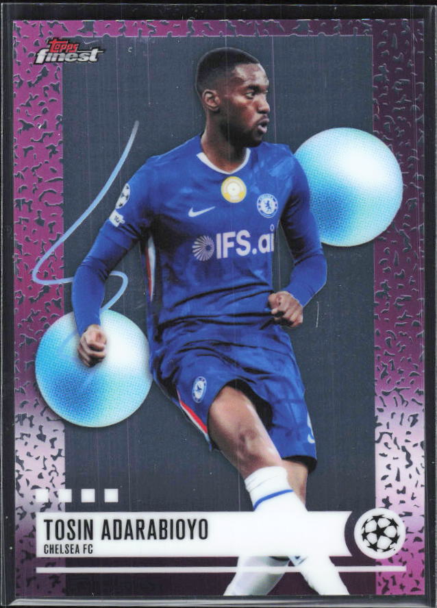 Tosin Adarabioyo 2025-26 Finest UEFA Uncommon #219 – framsida