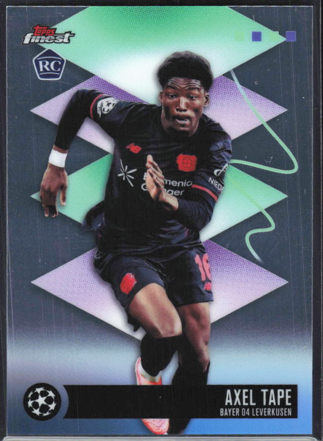 Axel Tape 2025-26 Finest UEFA Rare #435 – framsida