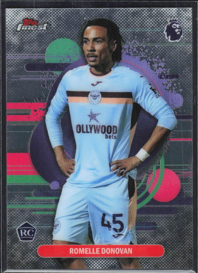 Romelle Donovan 2025-26 Finest Premier League Uncommon #126 – framsida