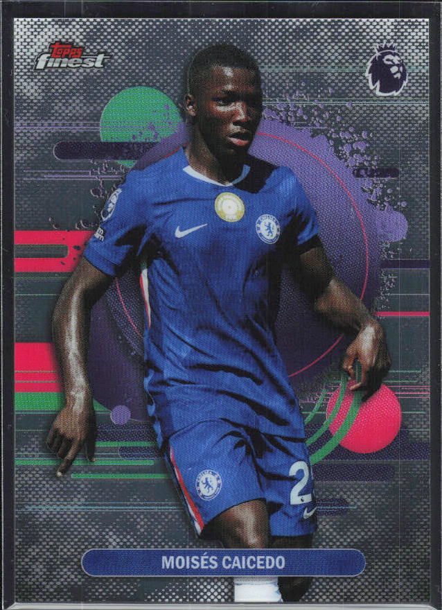 Moisés Caicedo 2025-26 Finest Premier League Uncommon #137 – framsida
