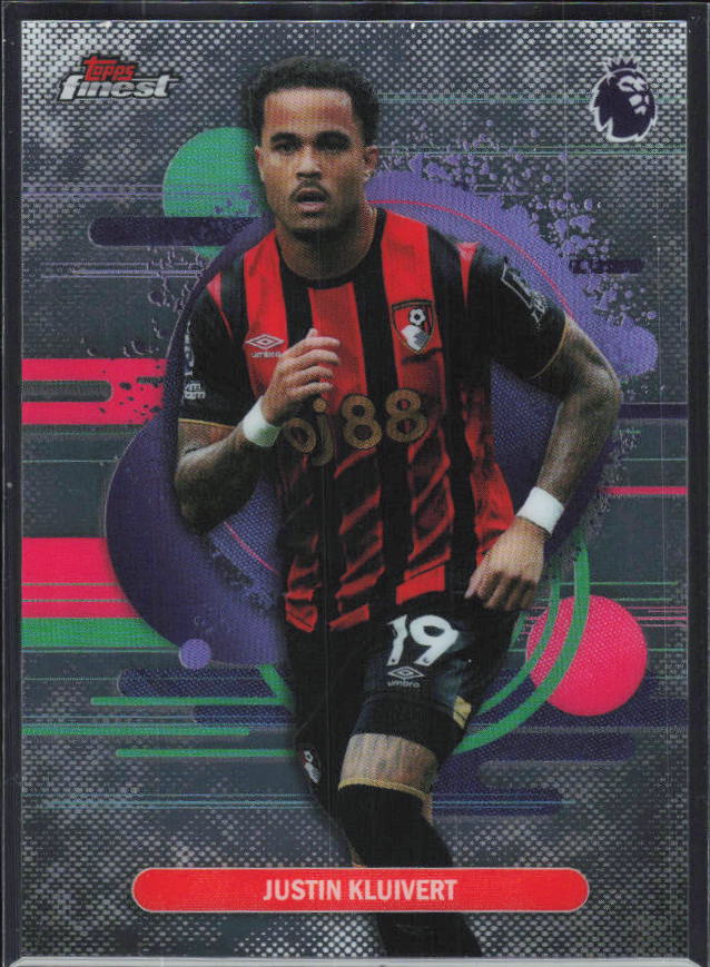 Justin Kluivert 2025-26 Finest Premier League Uncommon #102 – framsida