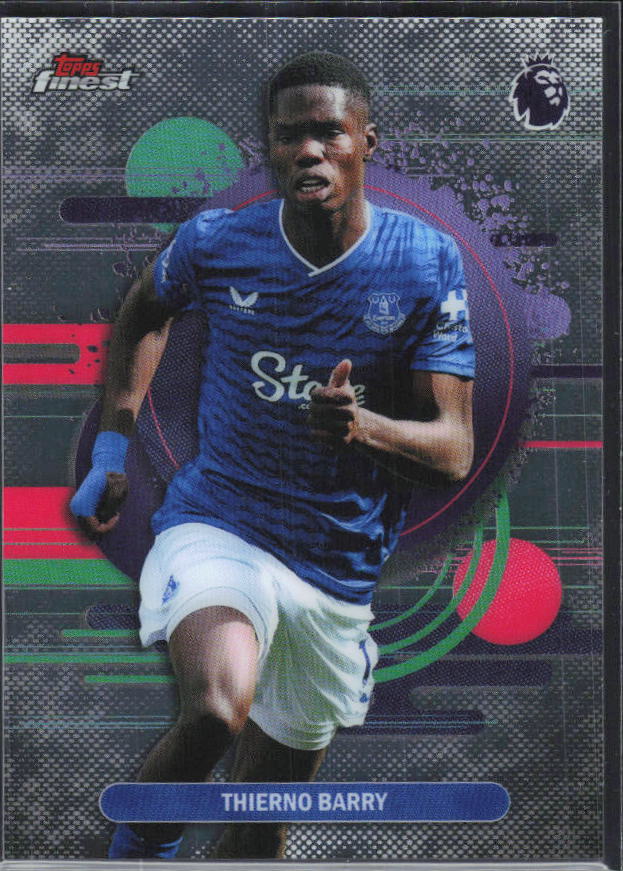 Thierno Barry 2025-26 Finest Premier League Uncommon #148 – framsida
