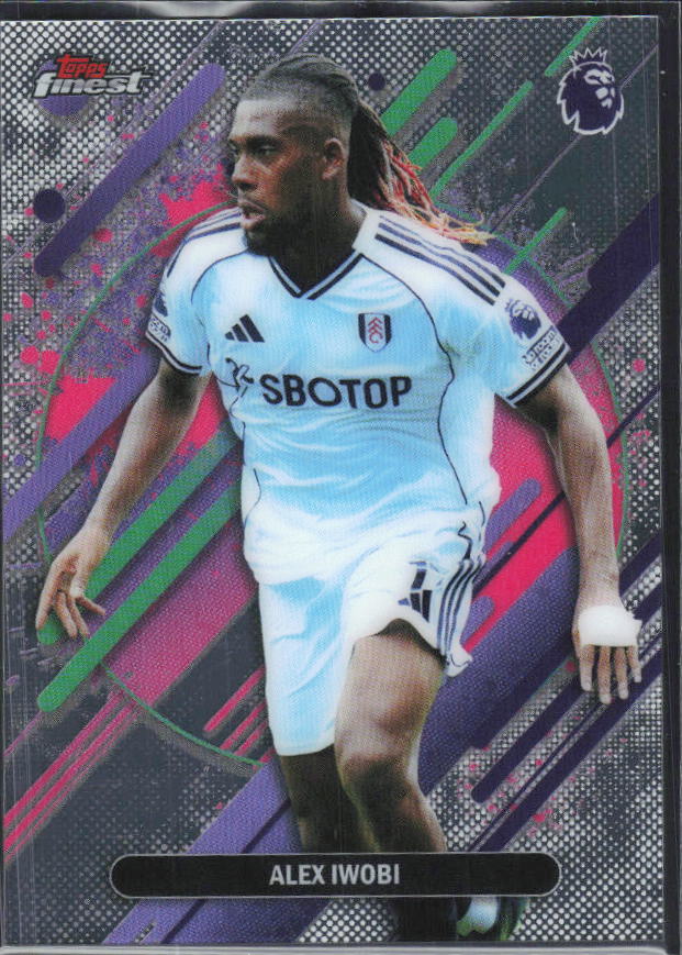Alex Iwobi 2025-26 Finest Premier League Rare #250 – framsida