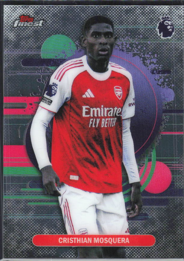 Cristhian Mosquera 2025-26 Finest Premier League Uncommon #111 – framsida