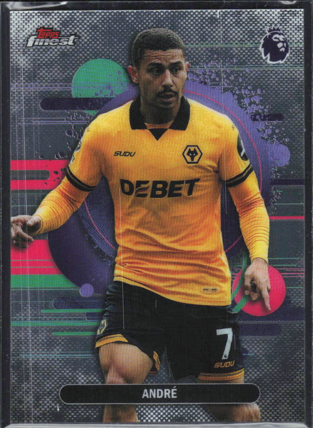 André 2025-26 Finest Premier League Uncommon #197 – framsida