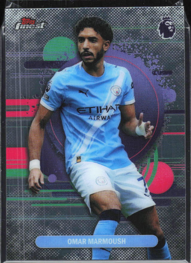 Omar Marmoush 2025-26 Finest Premier League Uncommon #169 – framsida