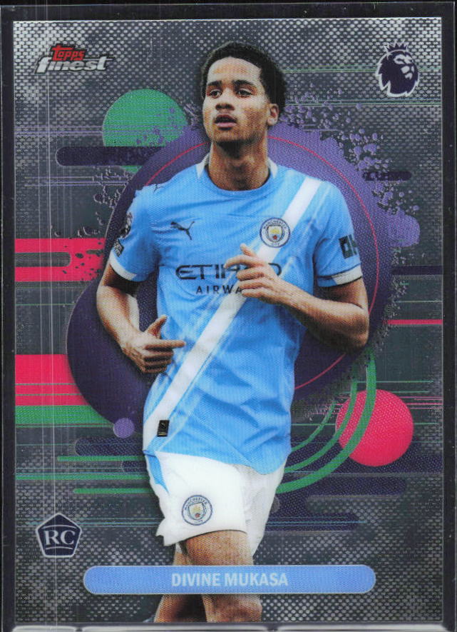 Divine Mukasa 2025-26 Finest Premier League Uncommon #165 – framsida