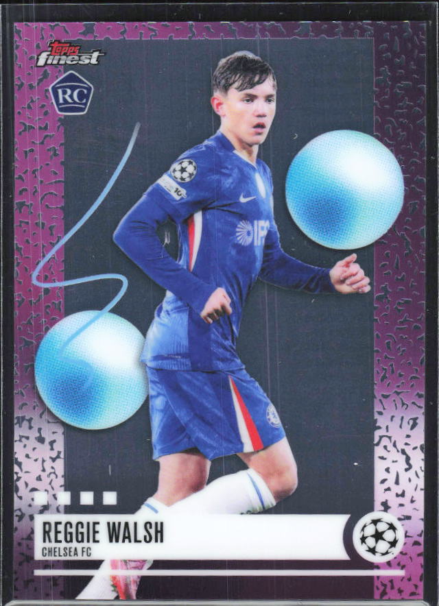 Reggie Walsh 2025-26 Finest UEFA Uncommon #293 – framsida