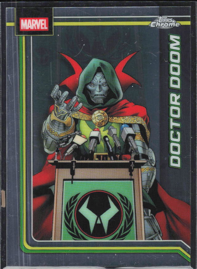 Doctor Doom 2026 Chrome Marvel #028 – framsida