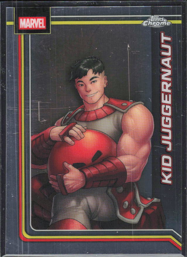 Kid Juggernaut 2026 Chrome Marvel #064 – framsida