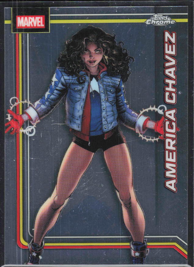 America Chavez 2026 Chrome Marvel #005 – framsida