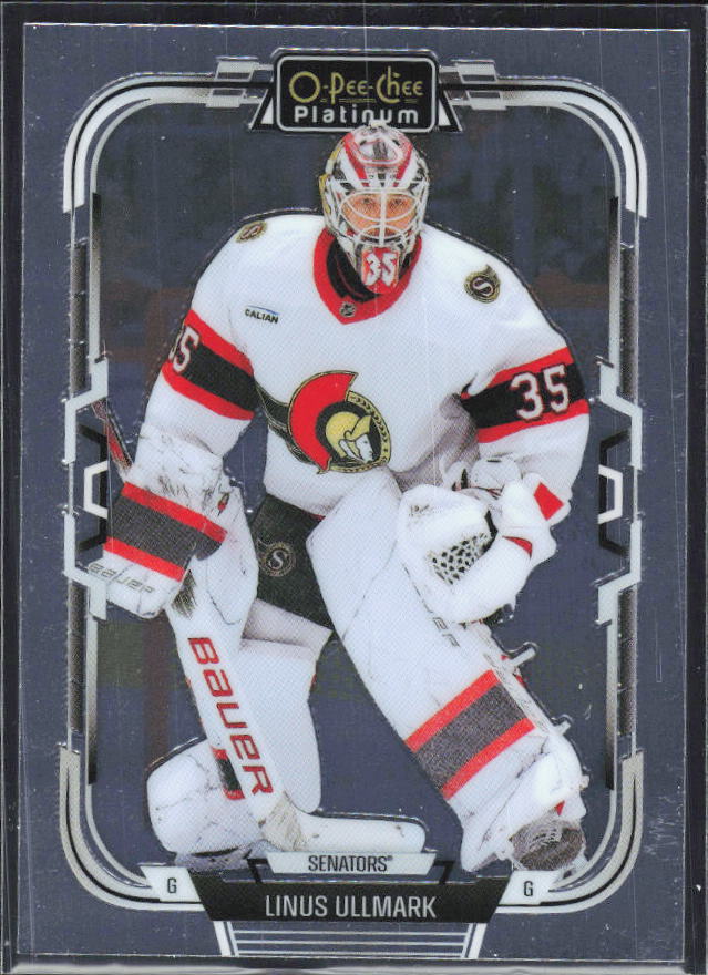 Linus Ullmark 2025-26 O-Pee-Chee Platinum #17 – framsida