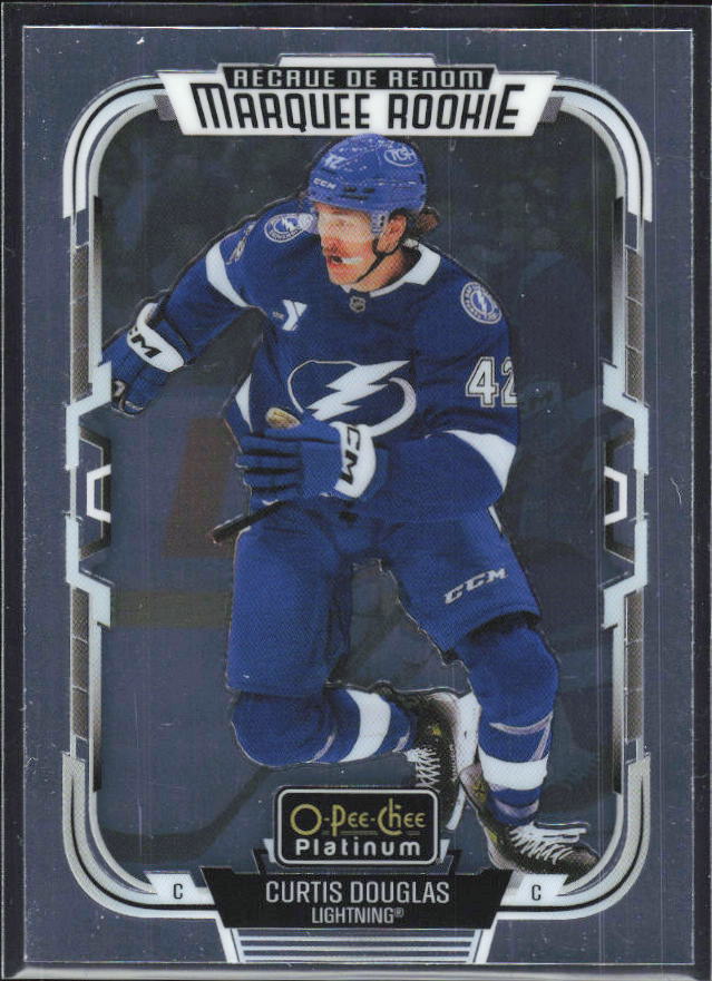 Curtis Douglas 2025-26 O-Pee-Chee Platinum Marquee Rookies #284 – framsida